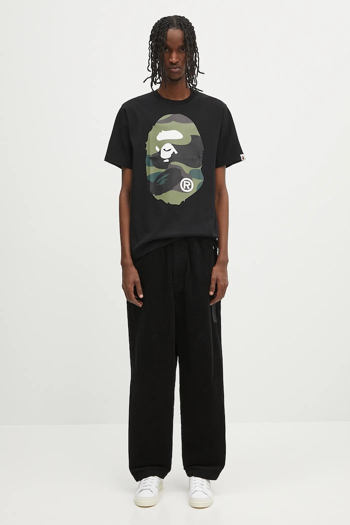 AAPE κοτλέ παντελόνι Now Woven AAPPTMB620XXN