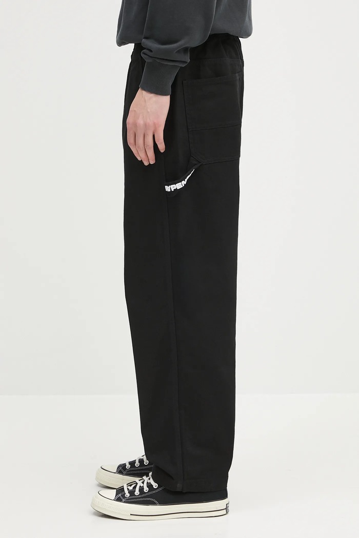 AAPE jeansy Now Woven AAPPTMB624XXN czarny SS25