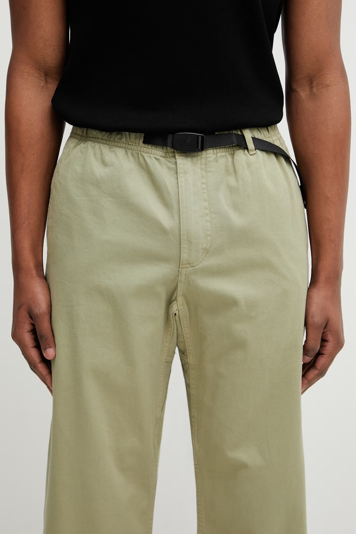 Gramicci pantaloni de bumbac Pant Straight Fit verde G116.OGT
