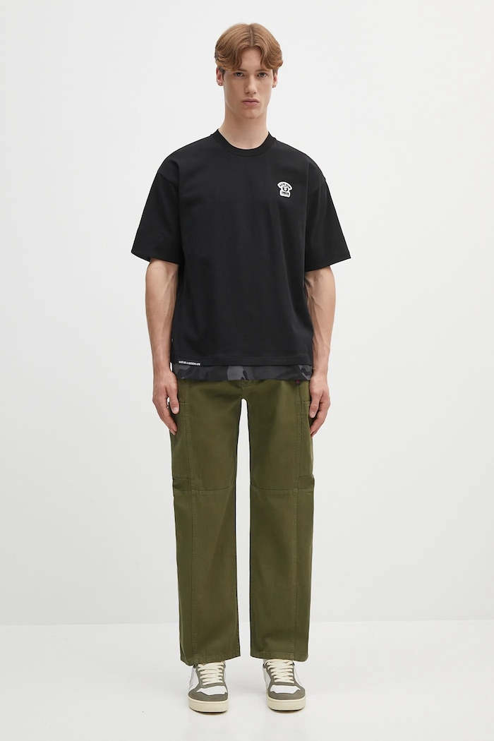 Gramicci cotton trousers Voyager Pant G5SM.P086 green