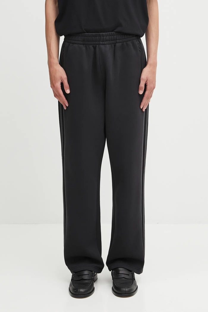 adidas Originals pantaloni tuta Prem Track Pants applique nero JV7593