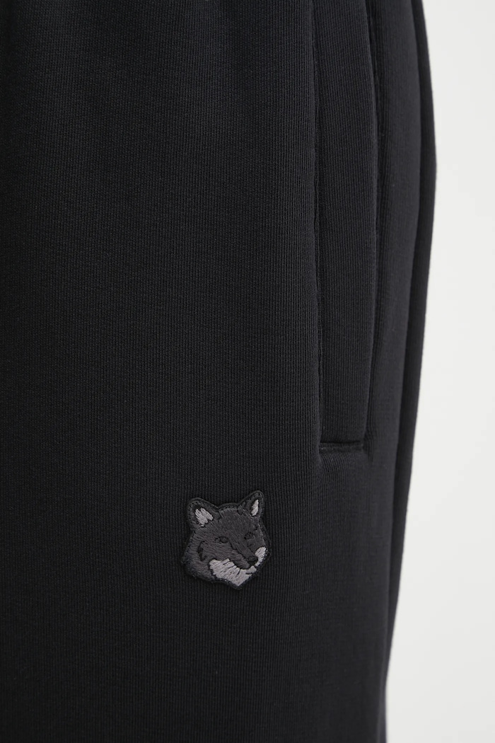 Памучен спортен панталон Maison Kitsuné Bold Fox Head Patch Comfort черен MM01125KM0321