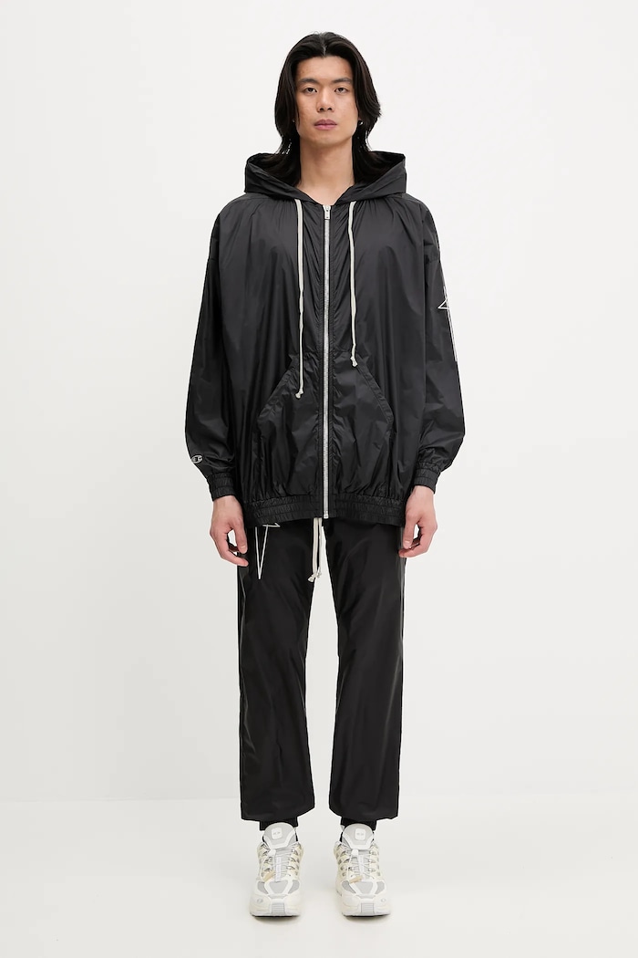 Rick Owens DRKSHDW pantaloni tuta Woven - Joggers 221686 CM01E1686.CHNY nero