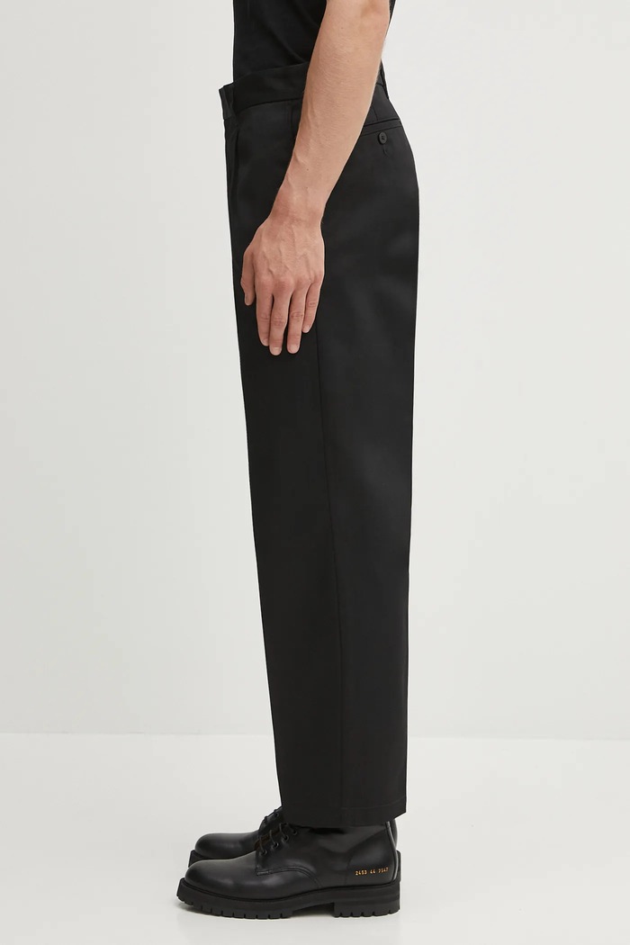 Панталон Wacko Maria DICKIES / PLEATED TROUSERS 25SS.WMP.DC01 черен SS25
