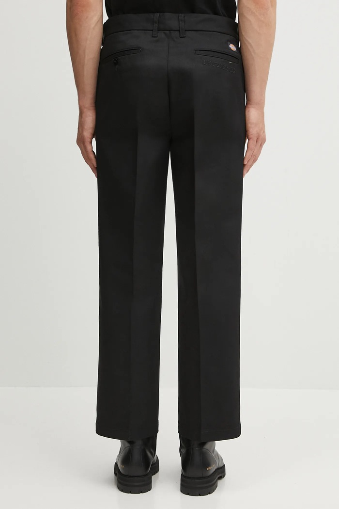Дрехи Панталон Wacko Maria DICKIES / PLEATED TROUSERS 25SS.WMP.DC01 черен