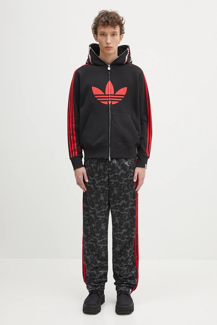 adidas Originals x BAPE SSTR PACK spodnie dresowe JN7125