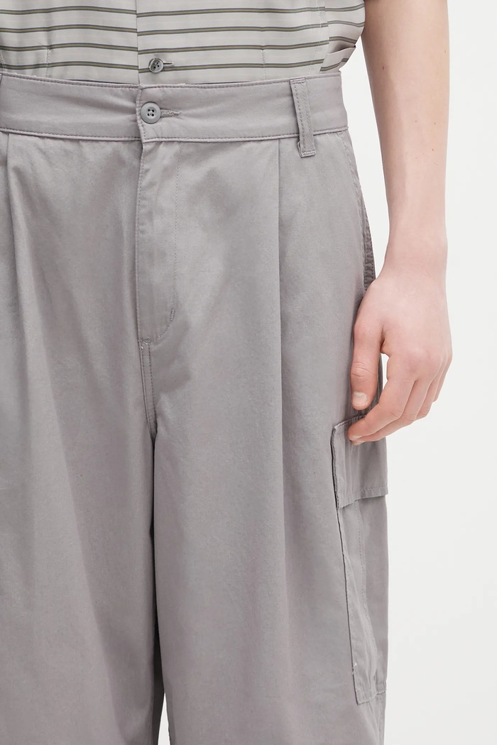 Carhartt WIP pantaloni Cole Cargo Pant grigio I030477.2LR02