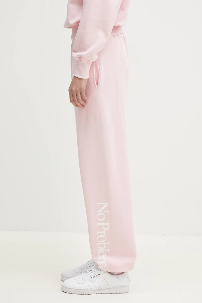 No Problemo cotton joggers No Problemo Sweatpant pink NP3000203
