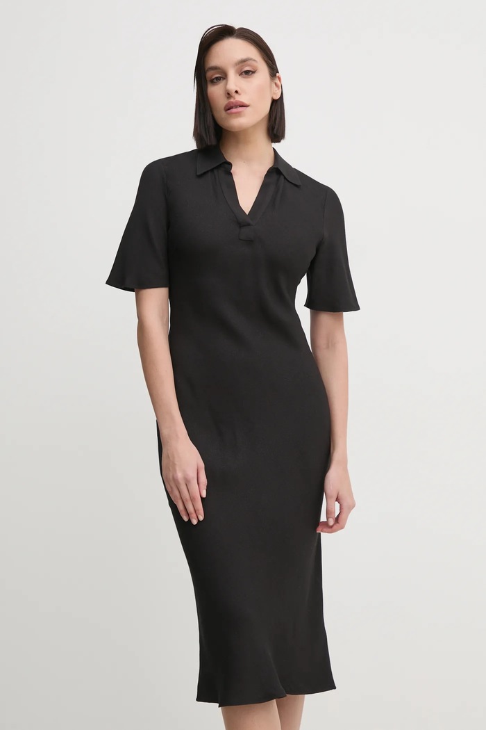 Calvin Klein ruha K20K207867 fekete SS25