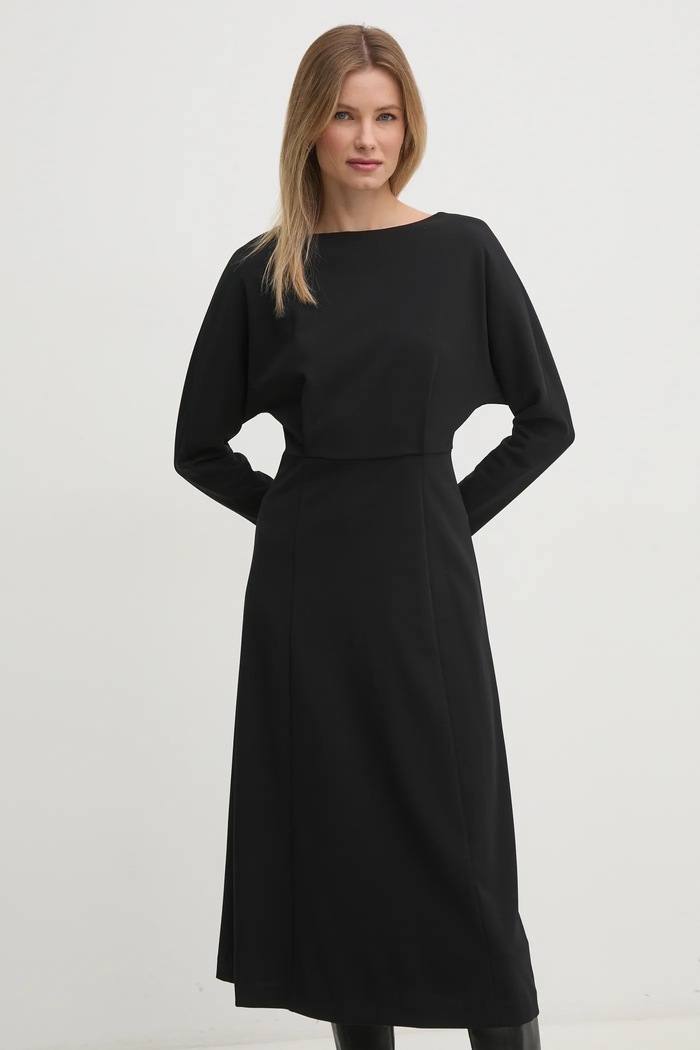 Calvin Klein ruha hosszú fekete K20K207893