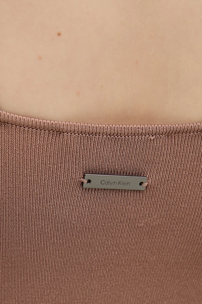 Φόρεμα Calvin Klein K20K207920 καφέ