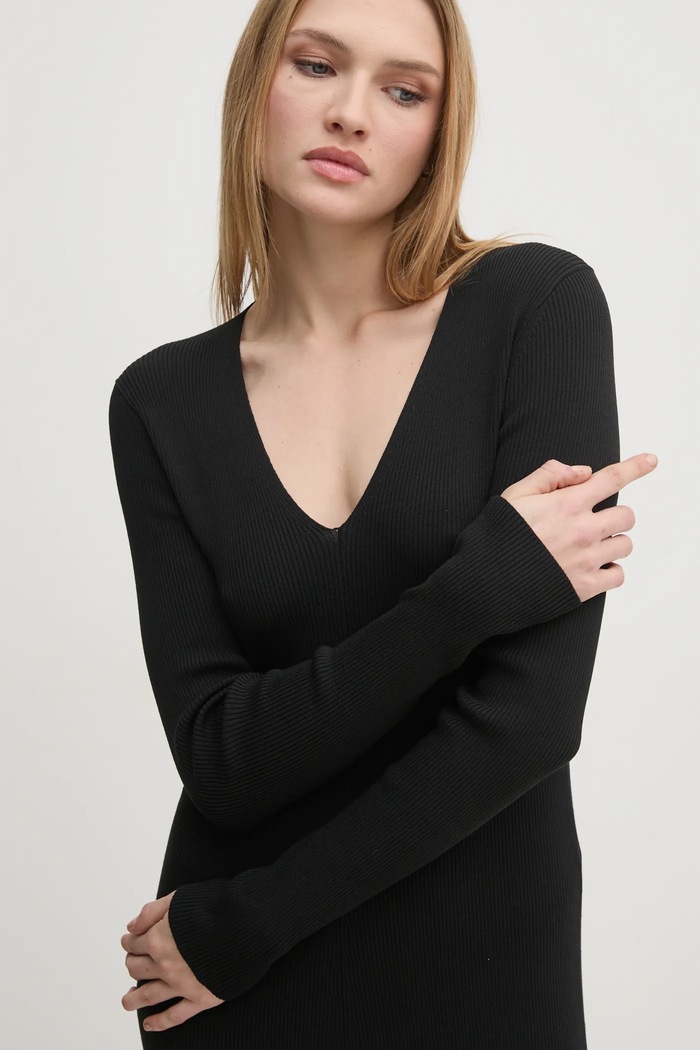Šaty Calvin Klein čierna K20K208102