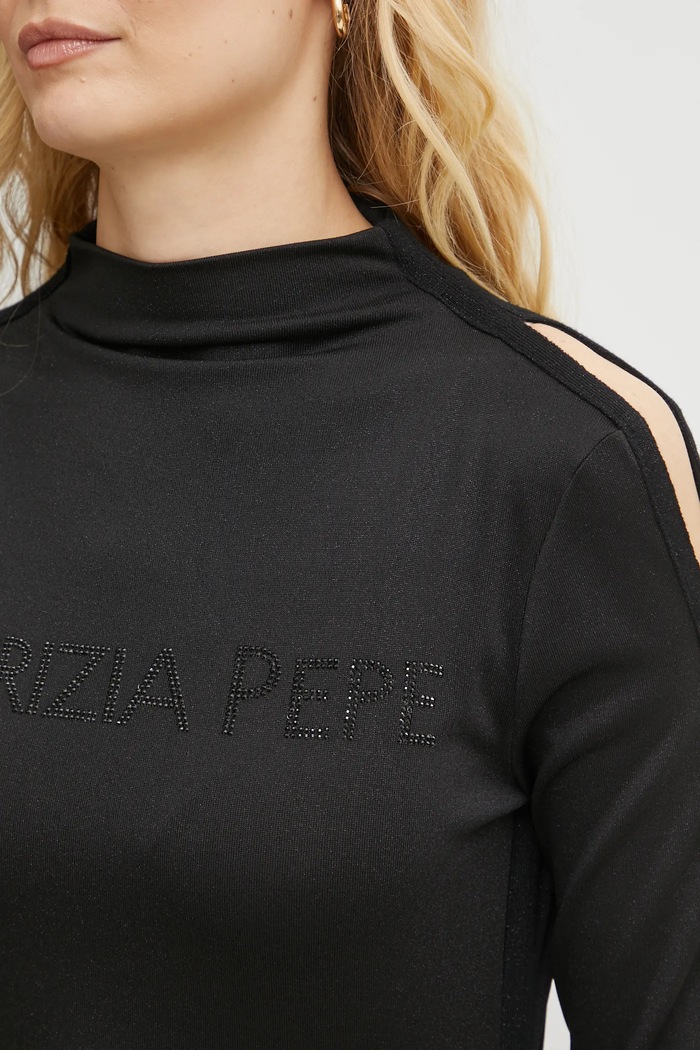 Haljina Patrizia Pepe 8A1465.K128A crna