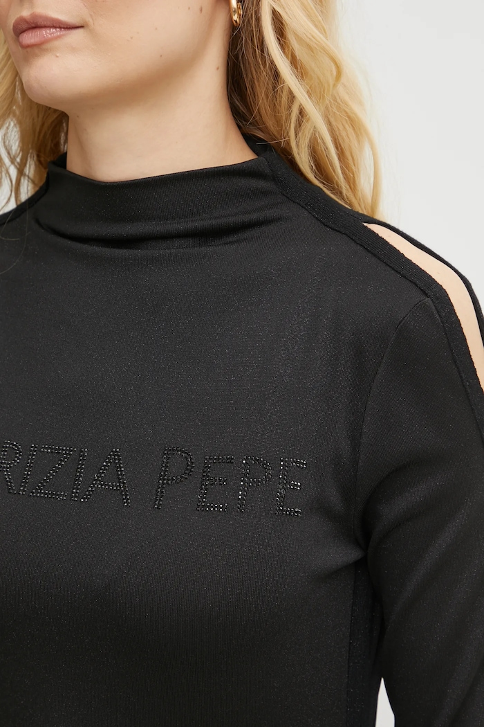 Haljina Patrizia Pepe 8A1465.K128A crna