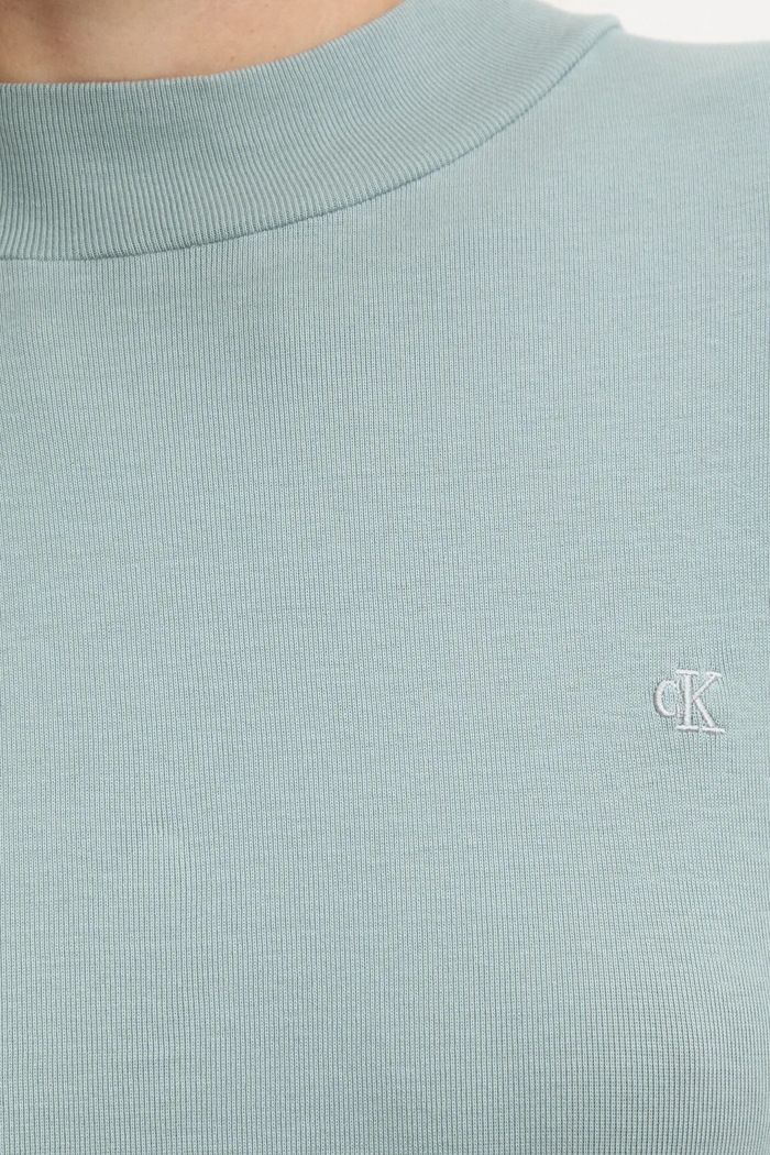 Bavlnené šaty Calvin Klein Jeans J20J224838 sivá