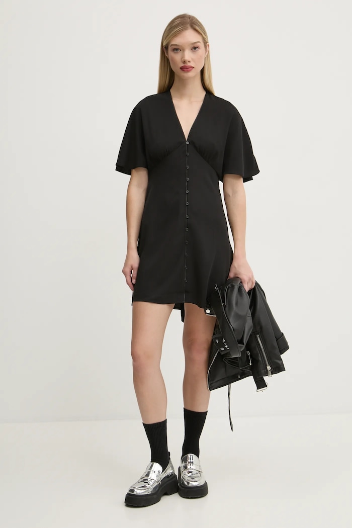 Šaty Tommy Jeans DW0DW20187 čierna SS25