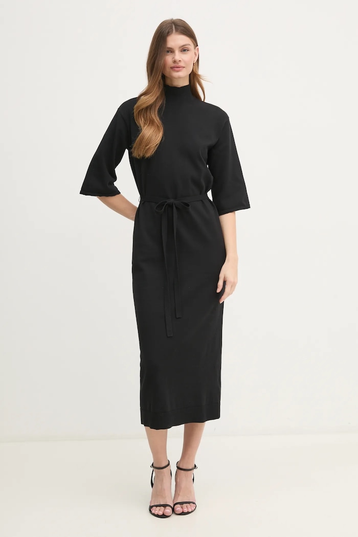 Joop! sukienka trzy czwarte czarny 30044781