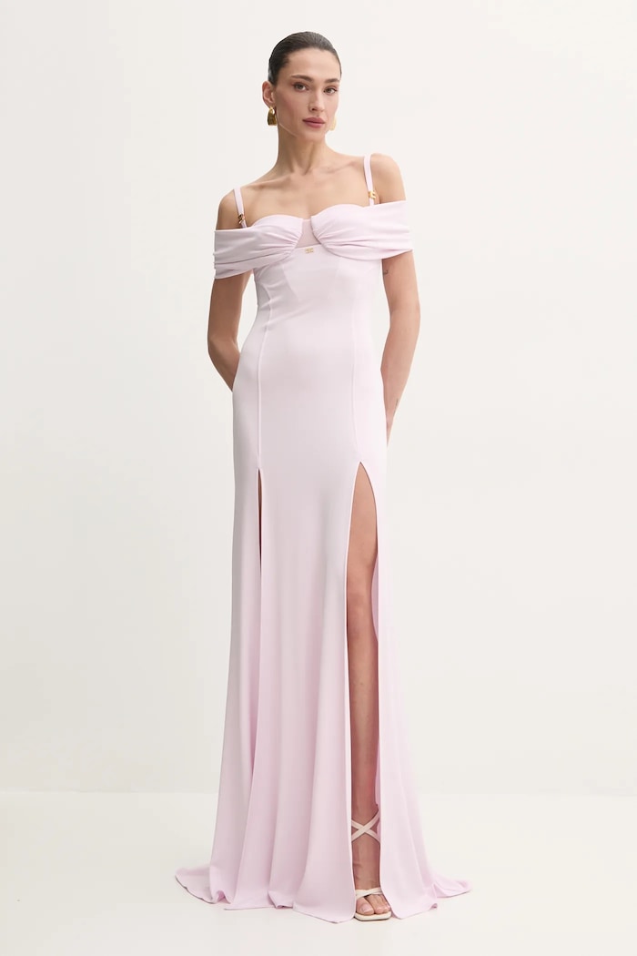 Šaty Elisabetta Franchi růžová ABR0851E2