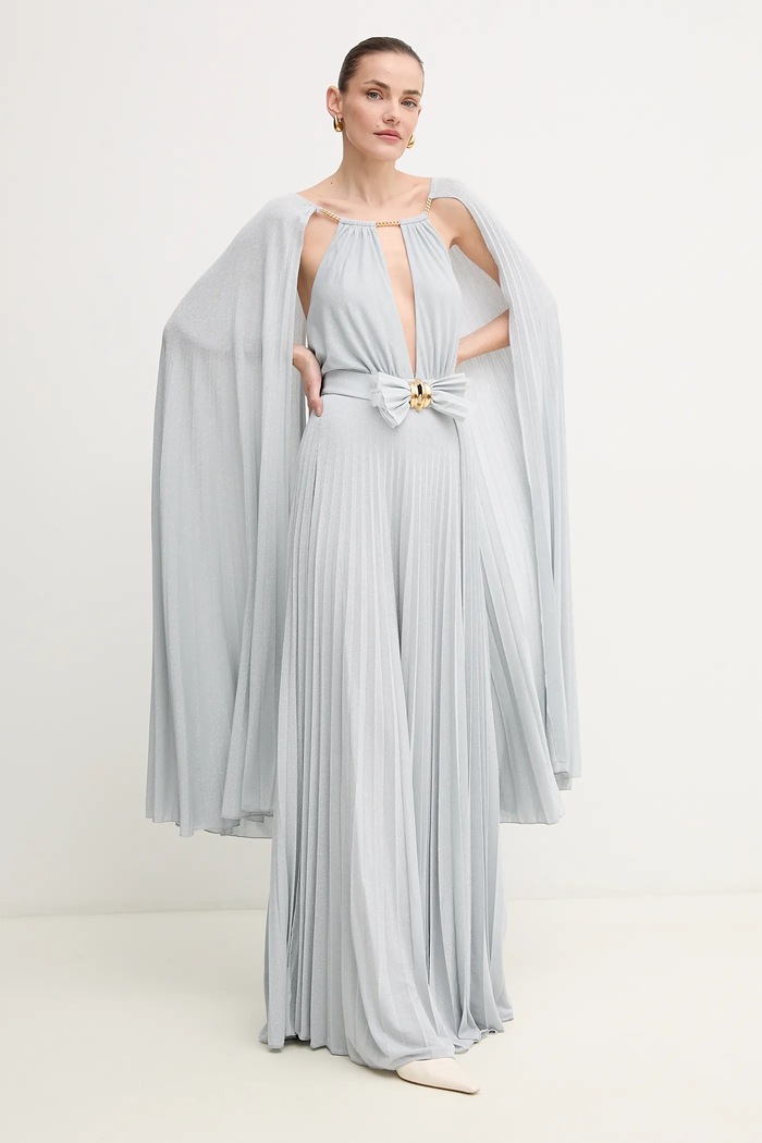 Φόρεμα Elisabetta Franchi ABR1351E2 μπλε SS25
