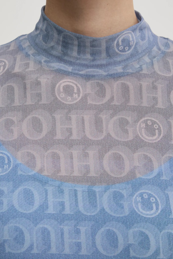HUGO Blue sukienka 50534704 niebieski