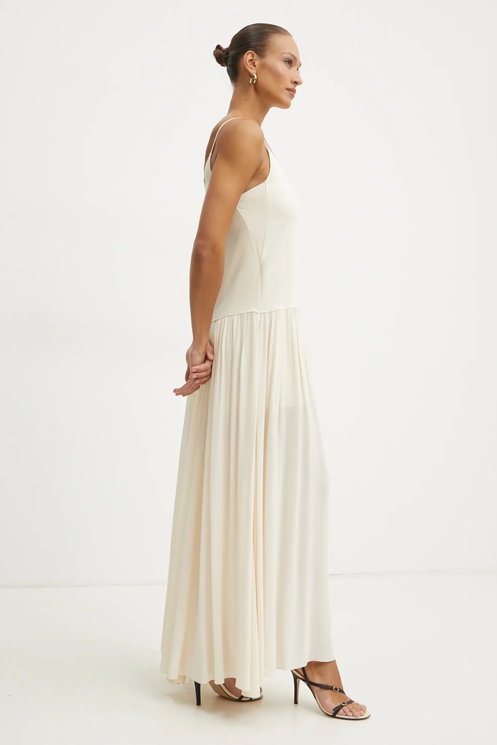 Forte Forte sukienka 13560.my.dress beżowy SS25