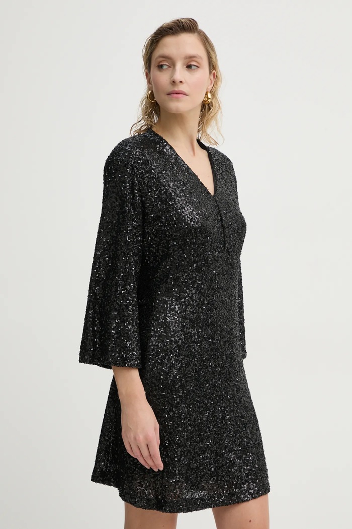 Haljina Bruuns Bazaar BBW4192 crna SS25