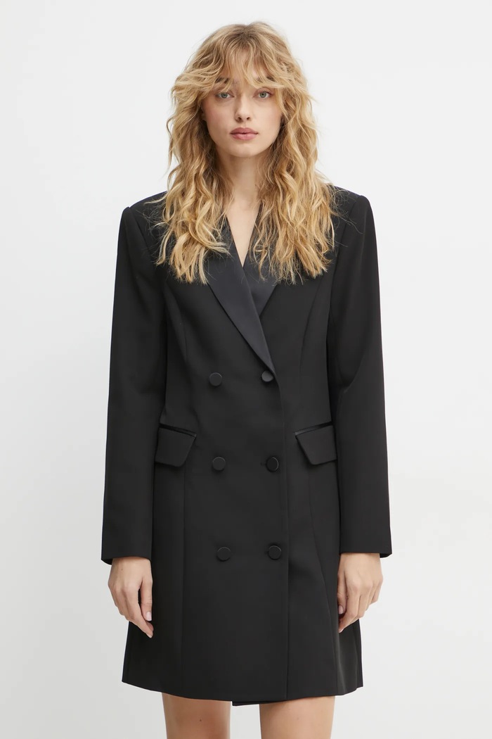 Bruuns Bazaar rochie fixat negru BBW4322