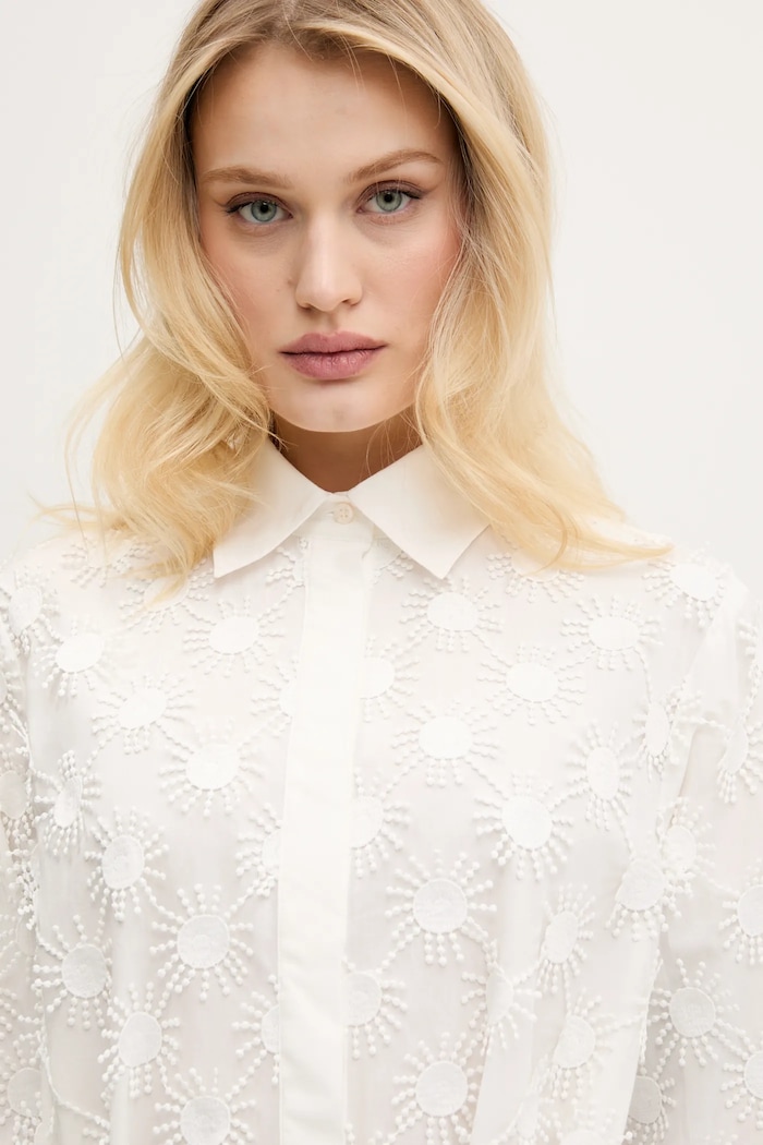 Obleka MSGM bela 3841MDA39.257121
