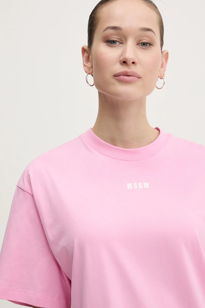 Φόρεμα MSGM ροζ 3841MDA83.257002