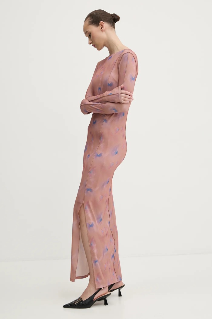 HUGO rochie maxi portocaliu 50534057