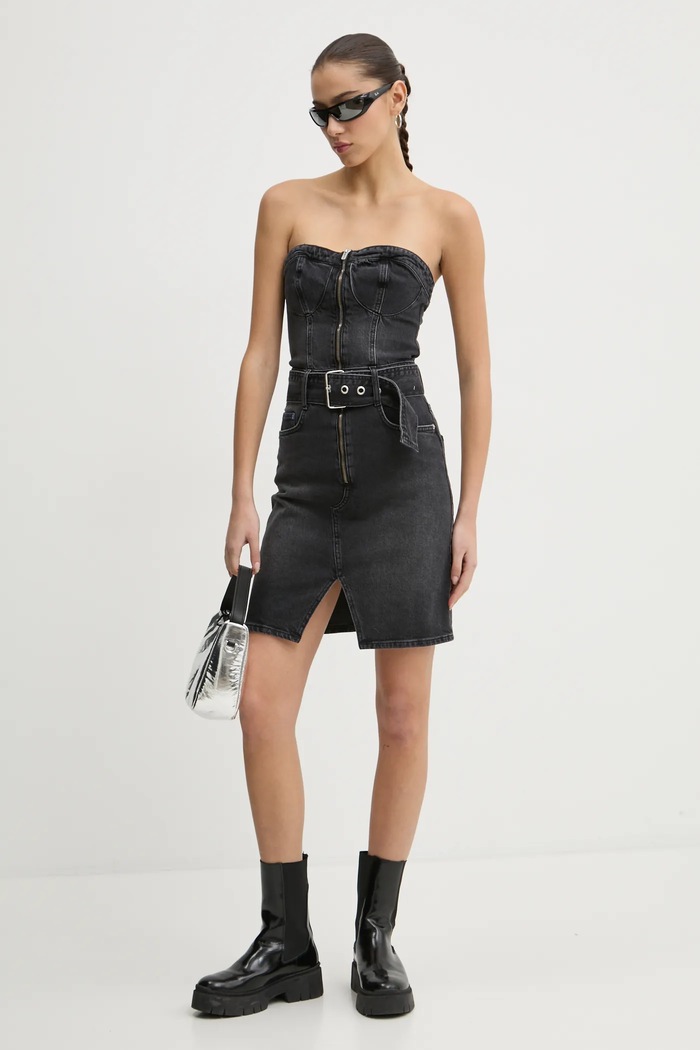 Рокля Karl Lagerfeld Jeans A1W13006 сив SS25