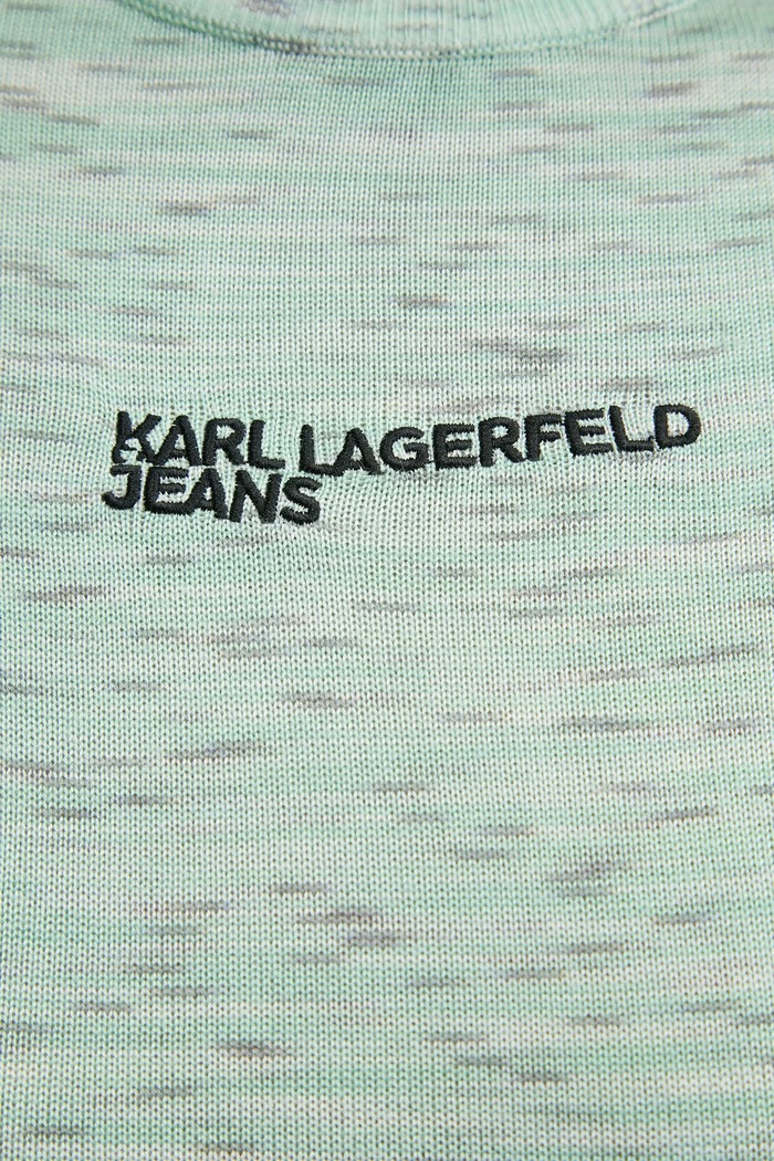 Haljina Karl Lagerfeld Jeans A1W13008 zelena