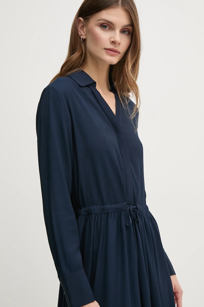 Рокля Tommy Hilfiger тъмносин WW0WW44020