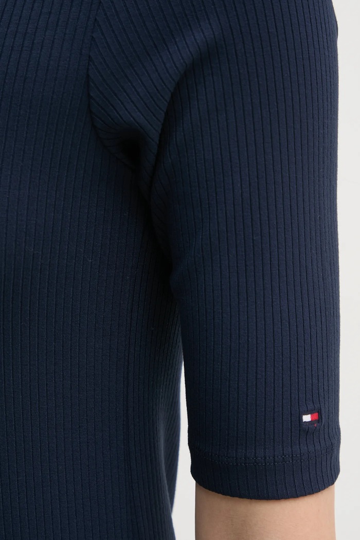 Šaty Tommy Hilfiger WW0WW44430 námořnická modř