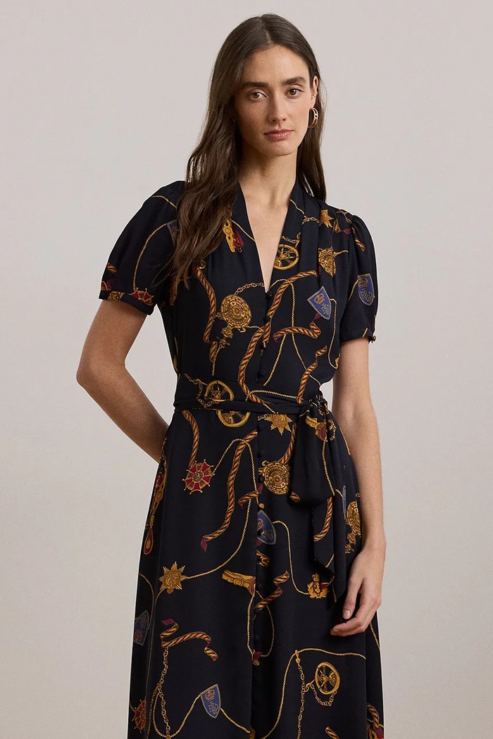 Ρούχα Φόρεμα Lauren Ralph Lauren 200957152 σκούρο μπλε