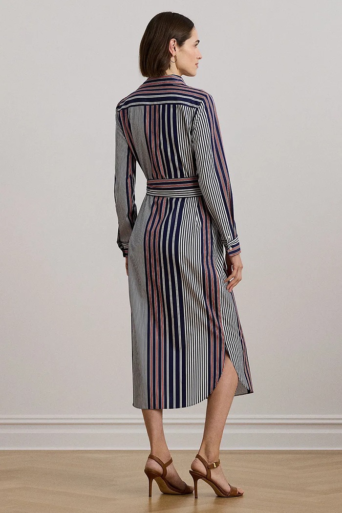 Bavlnené šaty Lauren Ralph Lauren 200962683 viacfarebná SS25