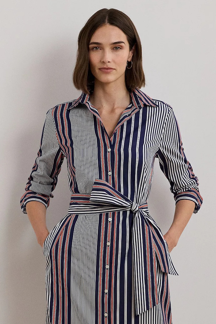 Oblečenie Bavlnené šaty Lauren Ralph Lauren 200962683 viacfarebná