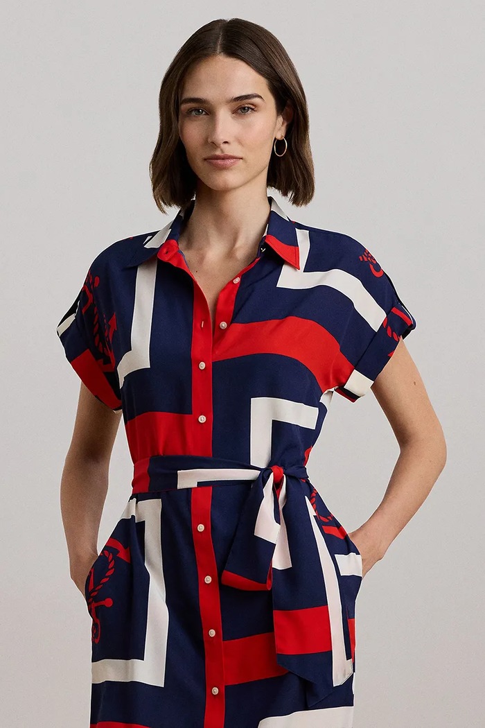 Oblečení Šaty Lauren Ralph Lauren 200962942 modrá