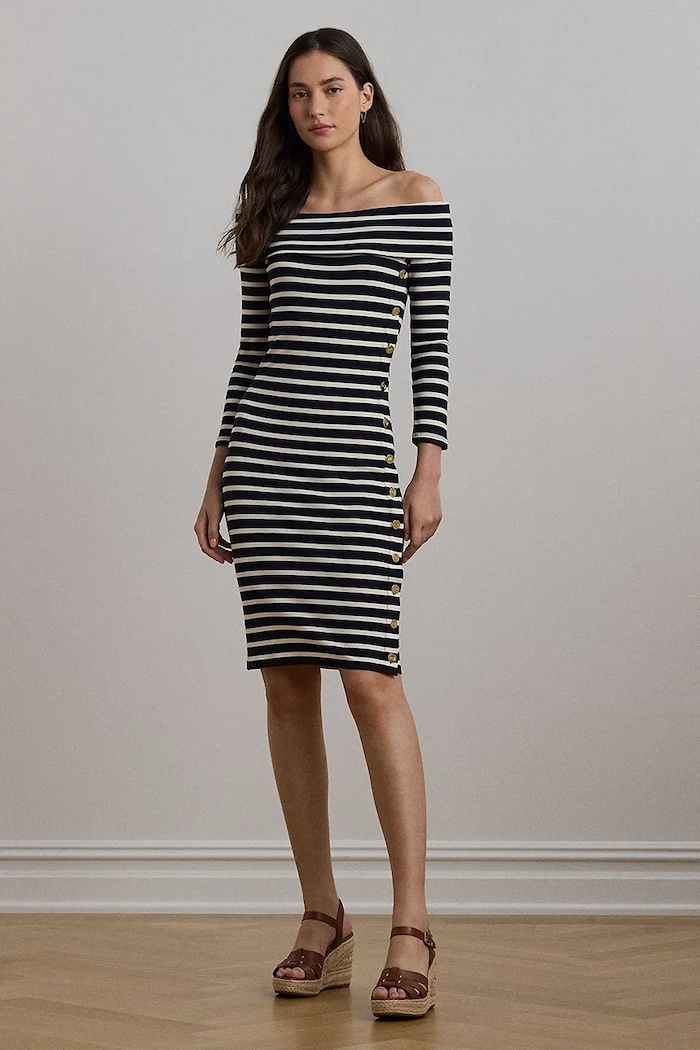 Φόρεμα Lauren Ralph Lauren casual σκούρο μπλε 250957718