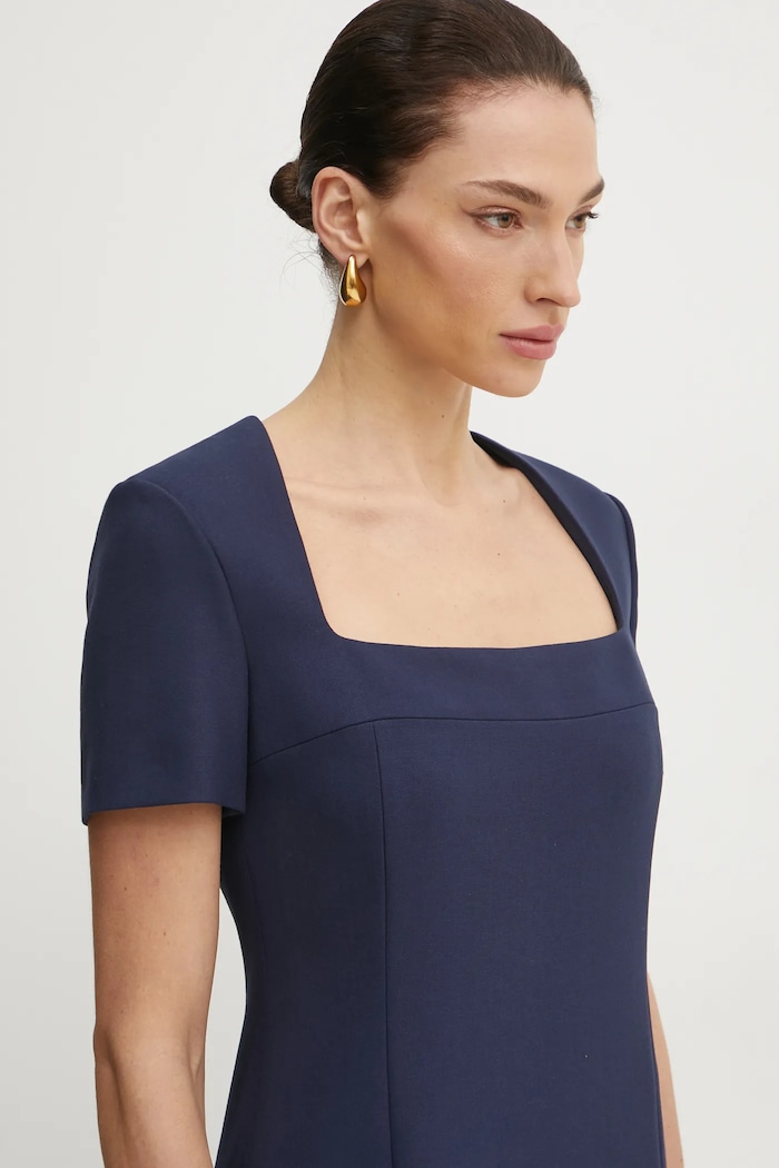 Rochie BOSS 50535199 bleumarin