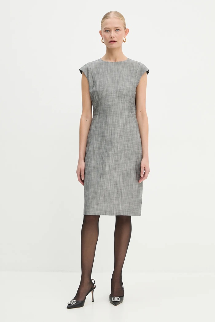 BOSS Rochie gri 50542461