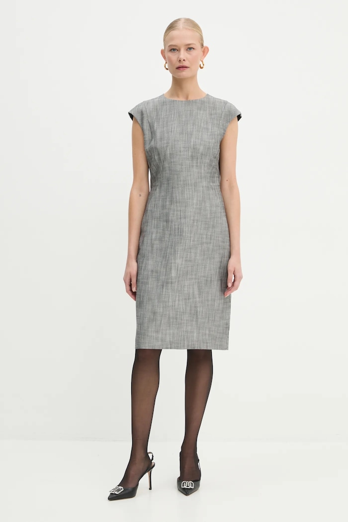 BOSS Rochie gri 50542461