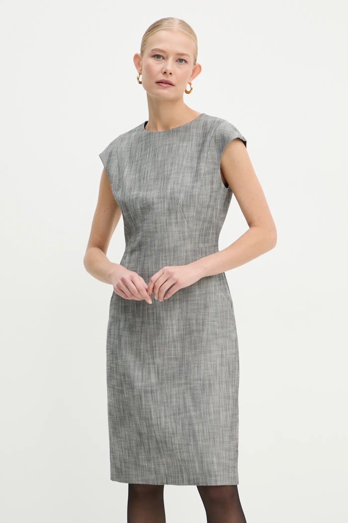 Rochie BOSS 50542461 gri