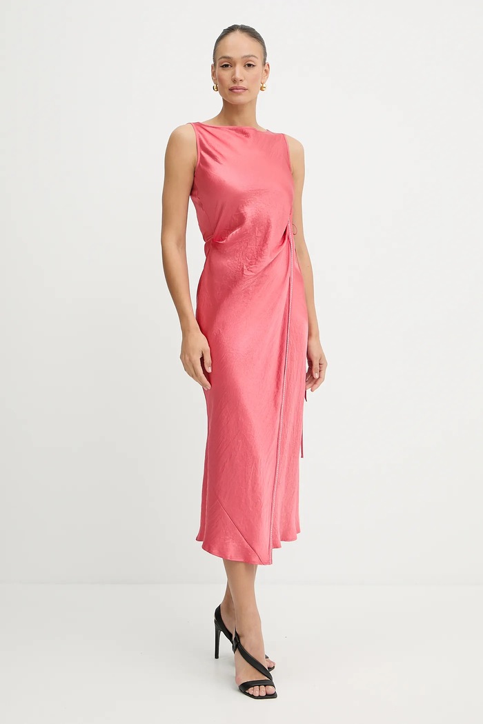 Φόρεμα Pinko 105011.A2BU ροζ SS25