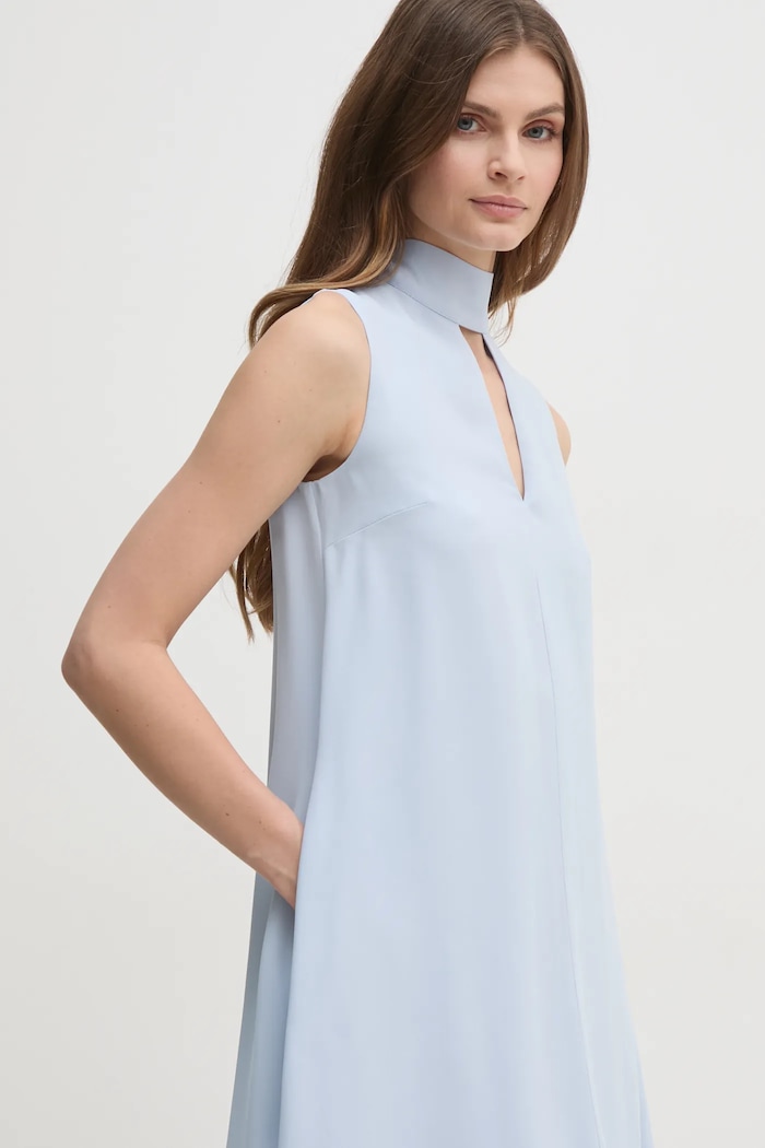 Rochie Karl Lagerfeld A1W13040 albastru