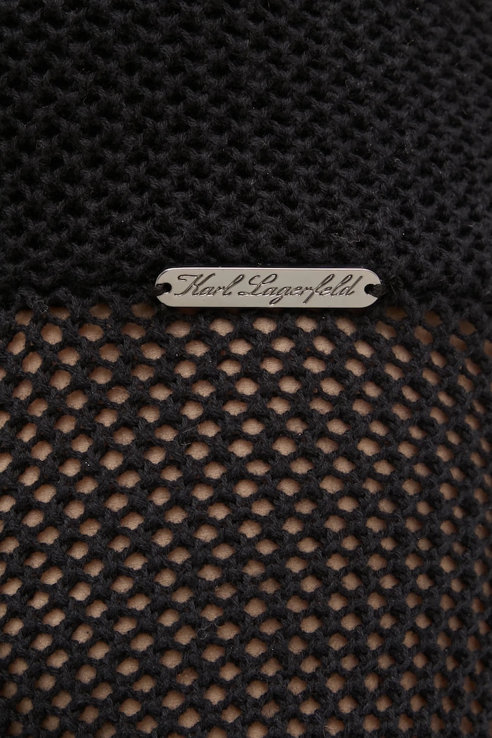 Karl Lagerfeld sukienka czarny A1W46032