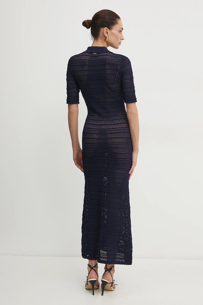 Odzież Twinset sukienka 251TP3190 granatowy