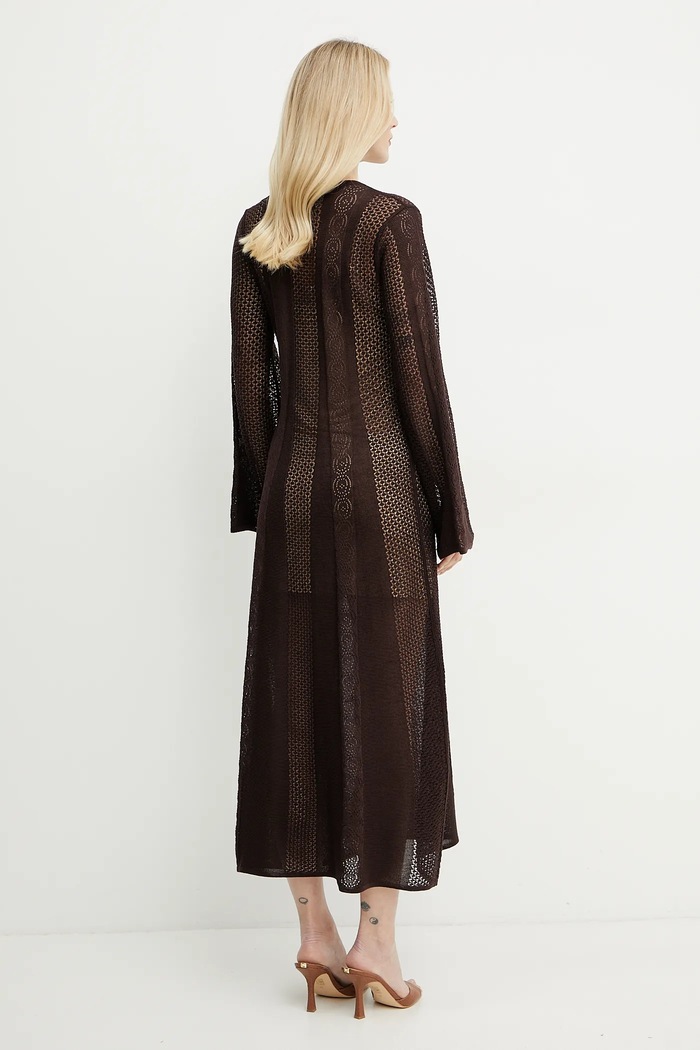 Îmbrăcăminte Twinset rochie 251TT3050 maro
