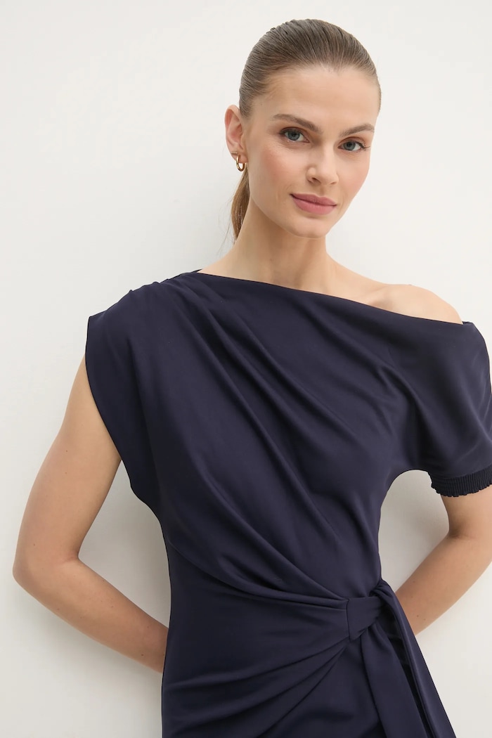 Haljina DIANE VON FURSTENBERG mornarsko plava DVFDS4S009