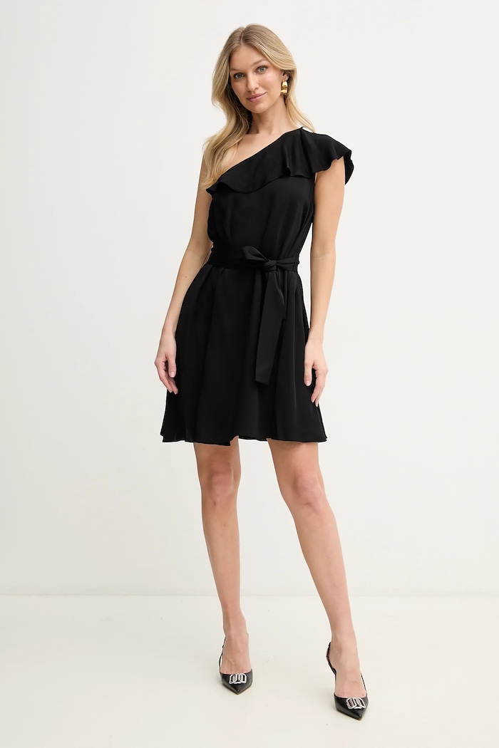 Haljina Armani Exchange XW000442.AF12742 crna SS25